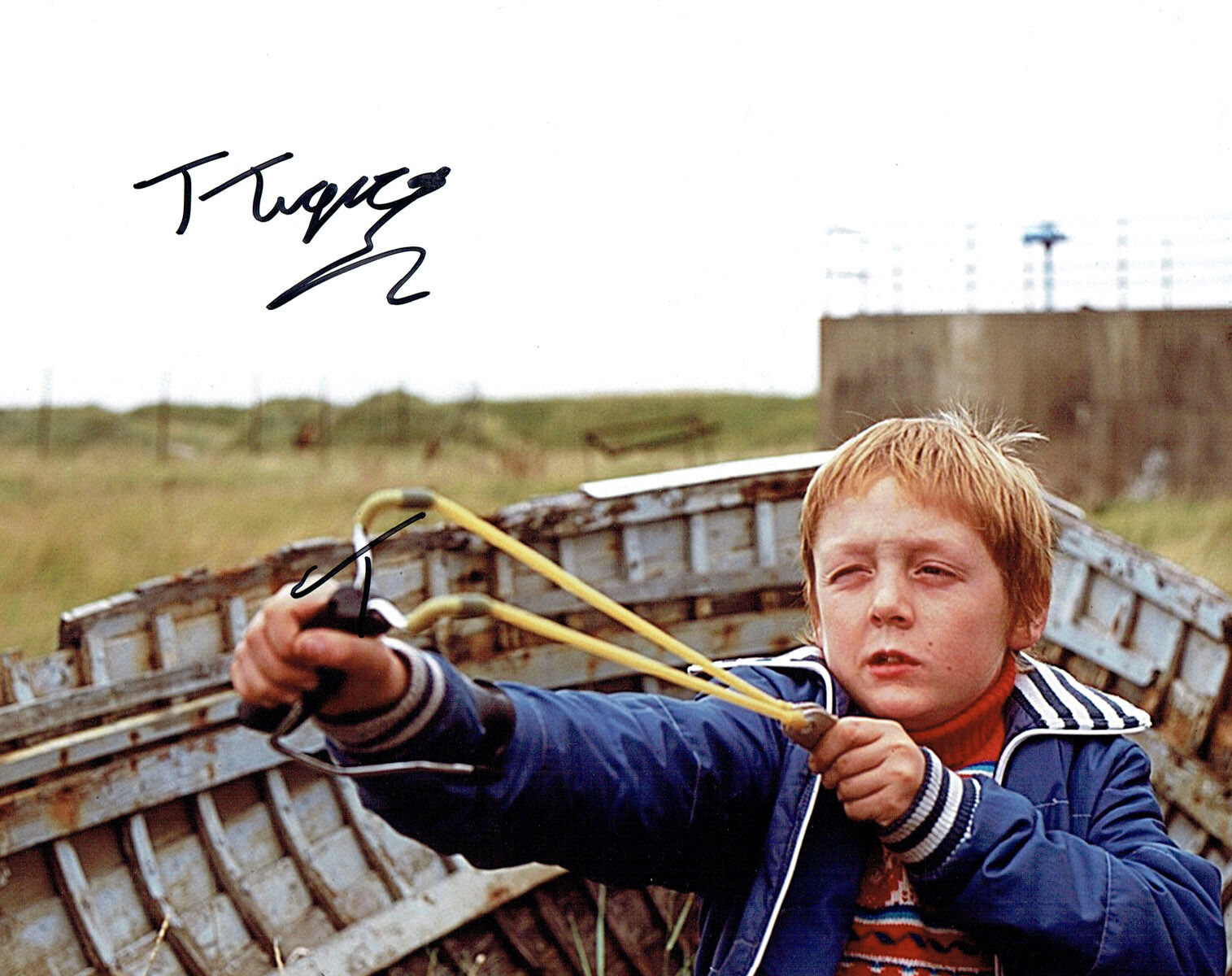 Thomas TURGOOSE SIGNED Autograph Photo Poster painting AFTAL COA Shaun Field THIS IS ENGLAND