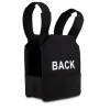 Ultralight Body Armor Concealed Tactical Plate Carrier Vest Black