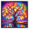 Tree - 14CT Counted Cross Stitch - 40*40cm - Natural