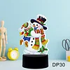 DIY Diamond Painting LED Light Sign-Snowman
