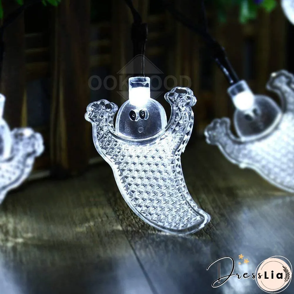 Halloween Themed LED String Lights With Remote Control