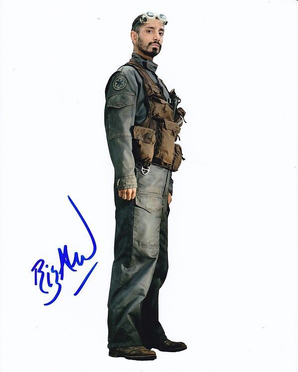 RIZ AHMED signed autographed STAR WARS ROGUE ONE BODHI ROOK Photo Poster painting