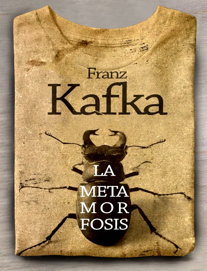 Eagerlys  Kafka The Metamorphosis T-shirt Eagerlys
