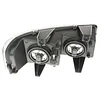 TRQ Left Headlight Assembly Drivers Side Compatible with Chevrolet GMC GM2502233