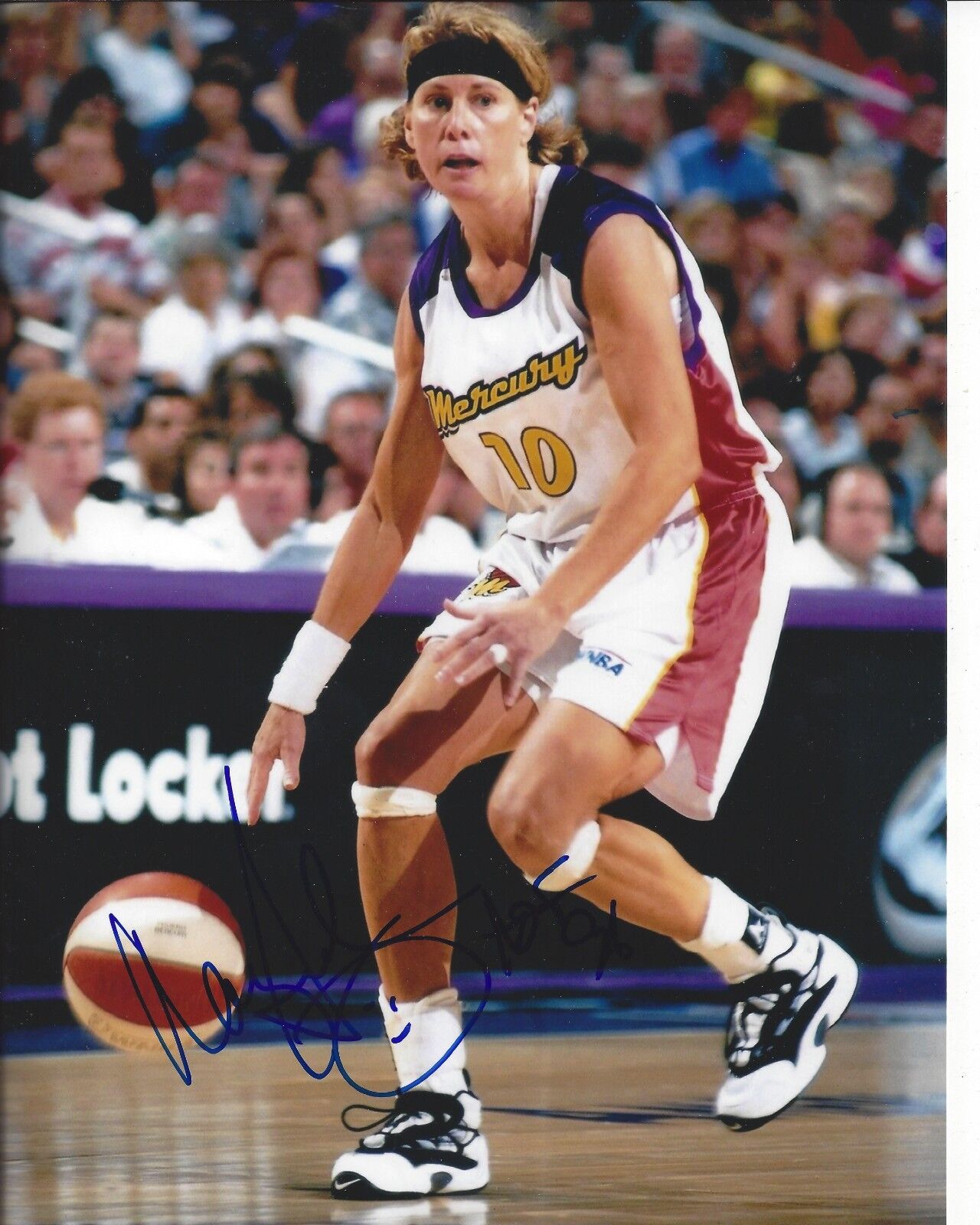 Nancy Lieberman Autographed 8x10 Team USA Hall of FameA243