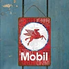 Mobil - Wooden Signs(12*16Inch)