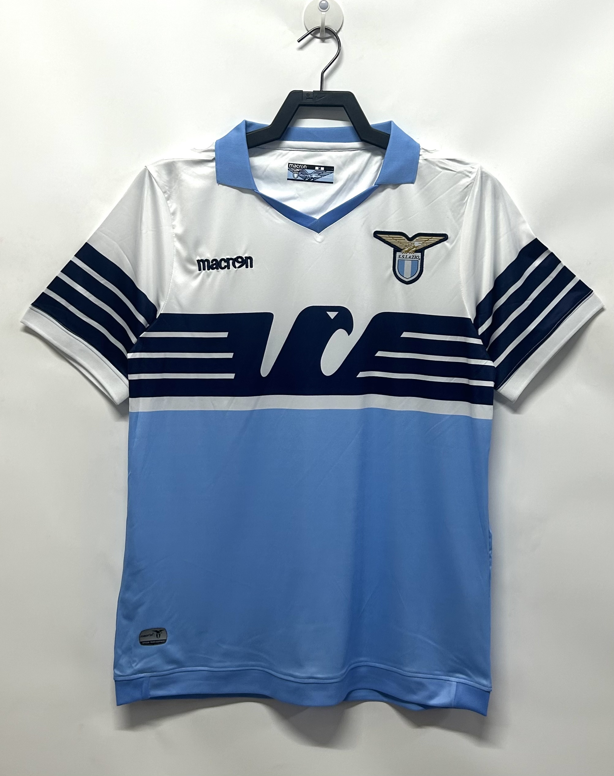 2014-2015 Retro Lazio Home Soccer Jersey