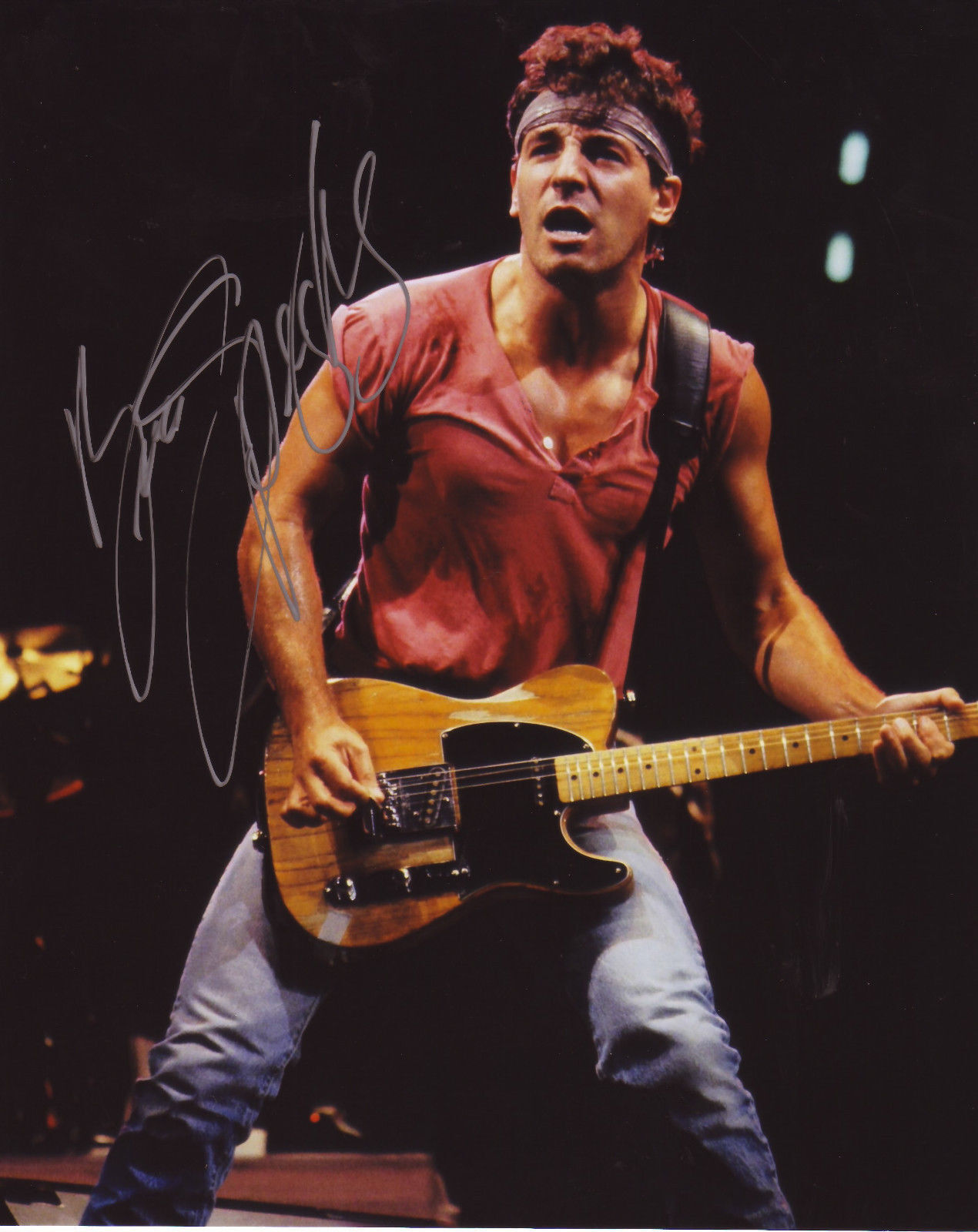 BRUCE SPRINGSTEEN AUTOGRAPH SIGNED PP Photo Poster painting POSTER