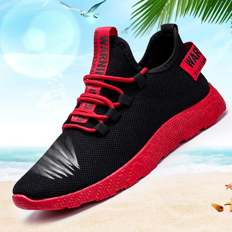 Summer Men's Casual Shoes Mesh Breathable Men's Sneakers Outdoor Lightweight Men's Moccasins Non-slip Wear-resistant Men's Shoes