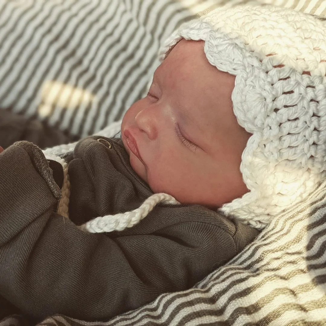 20 Inches Rosalie Realistic Reborn Dolls Yalitza -Toy Gift For Kids with “Heartbeat” and Sound