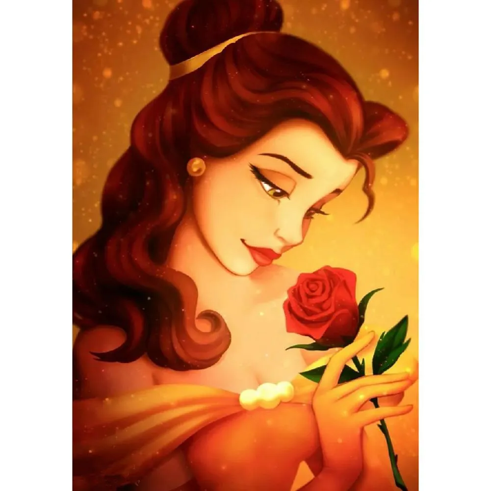 Diamond Painting - Full Round - Belle Princess