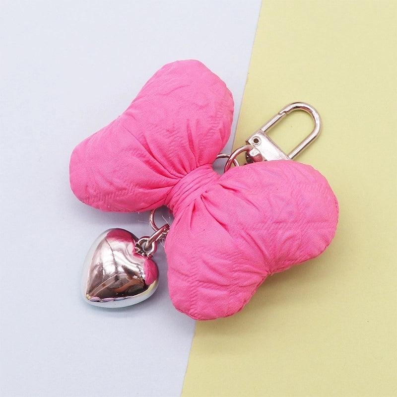 Minimalist Bow Knot Silica Gel Women’s Keychain