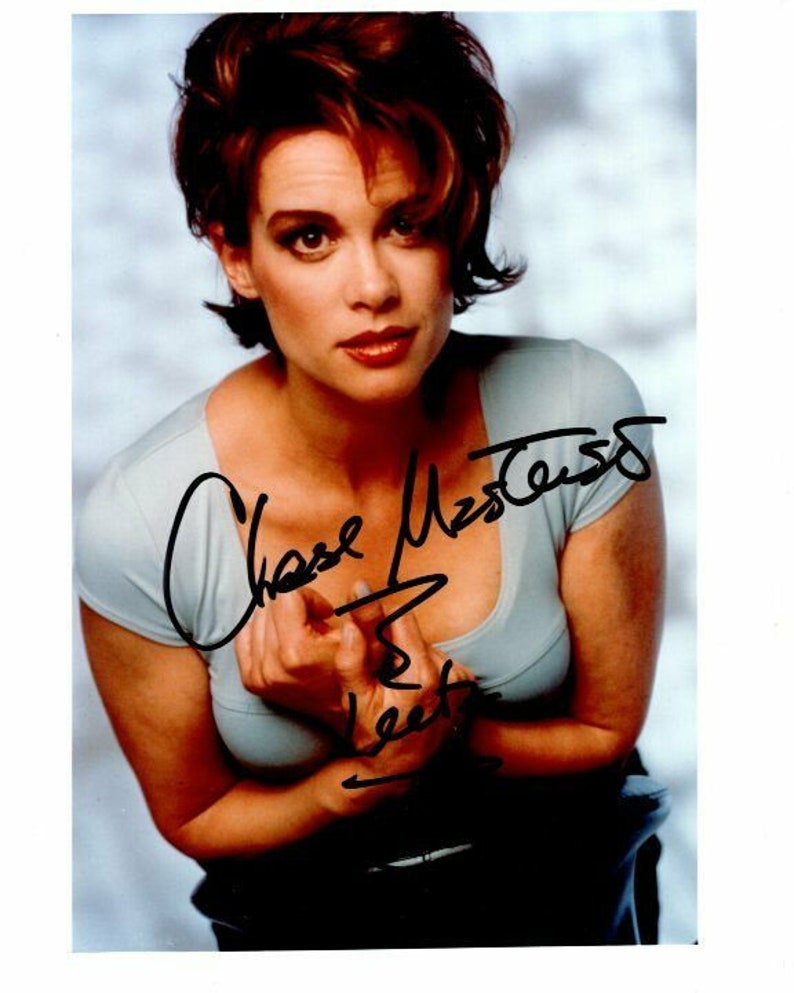 Chase masterson signed autographed 8x10 Photo Poster painting