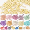Cross Stitch Bead Embroidery Accessories 2.0mm Metallic Glass Round Beads DI Beads Suitable For 11ct Canvas Hairpin Bracelet Necklace Jewelry Accessories
