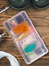 Mixed Fishing Lures Kit Soft and Hard Bait Hooks Swivels for Bass Pike Crank