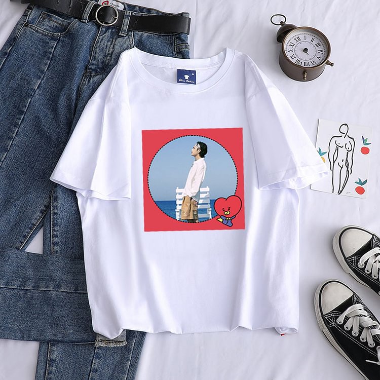 BTS TATA V Candy Color T-shirt
