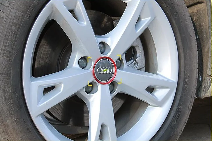 Car wheel hub metal decorative ring