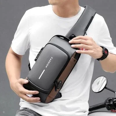 USB charging sport sling Anti theft shoulder bag🔥SALE 50% OFF🔥