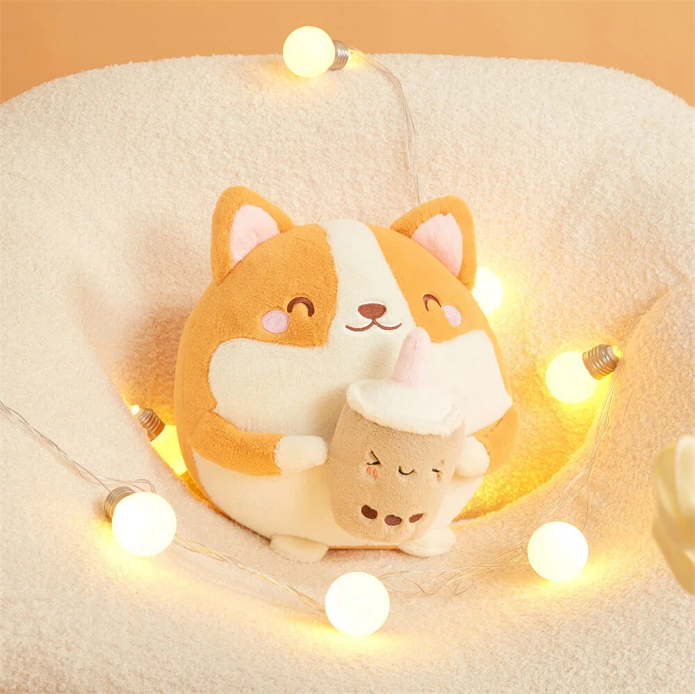 Chubby Corgi Squish Toy - Home