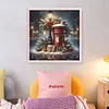 Christmas Mailbox-11CT Stamped Cross Stitch 45*45cm/17.72*17.72in