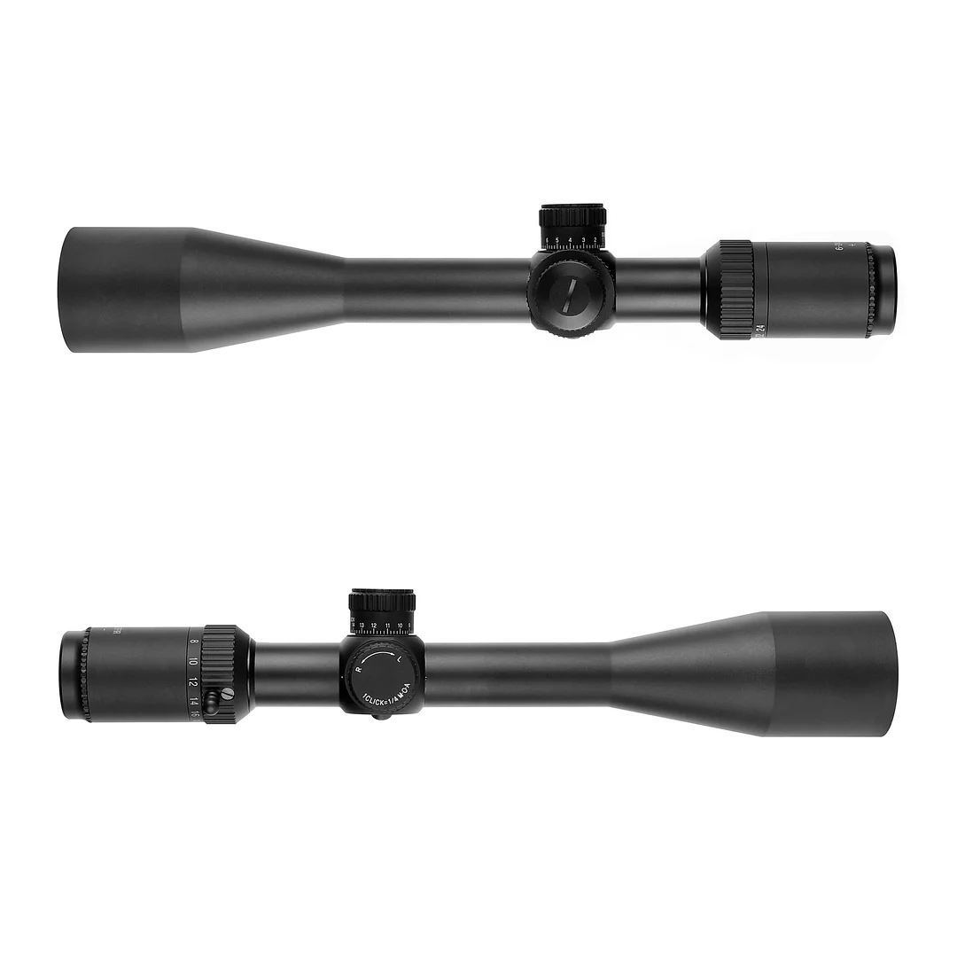 ohhunt® 6-24X50 SFIR Long Range Rifle Scopes 30MM SFP Red Illumination SIDE AO