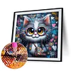 Diamond Painting-DIY Full Round Drill Cat