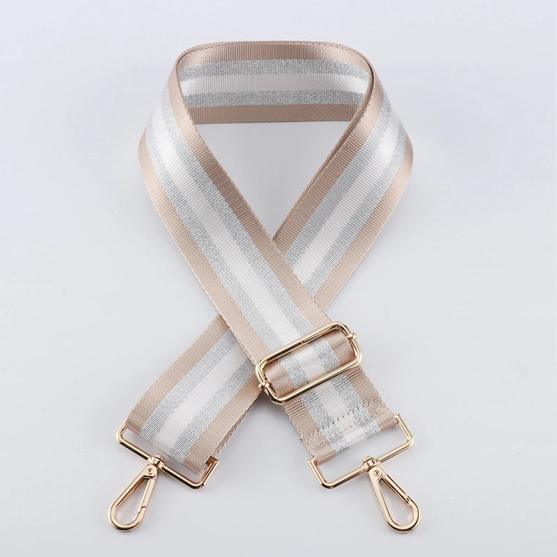Polyester Stripe Bag Strap