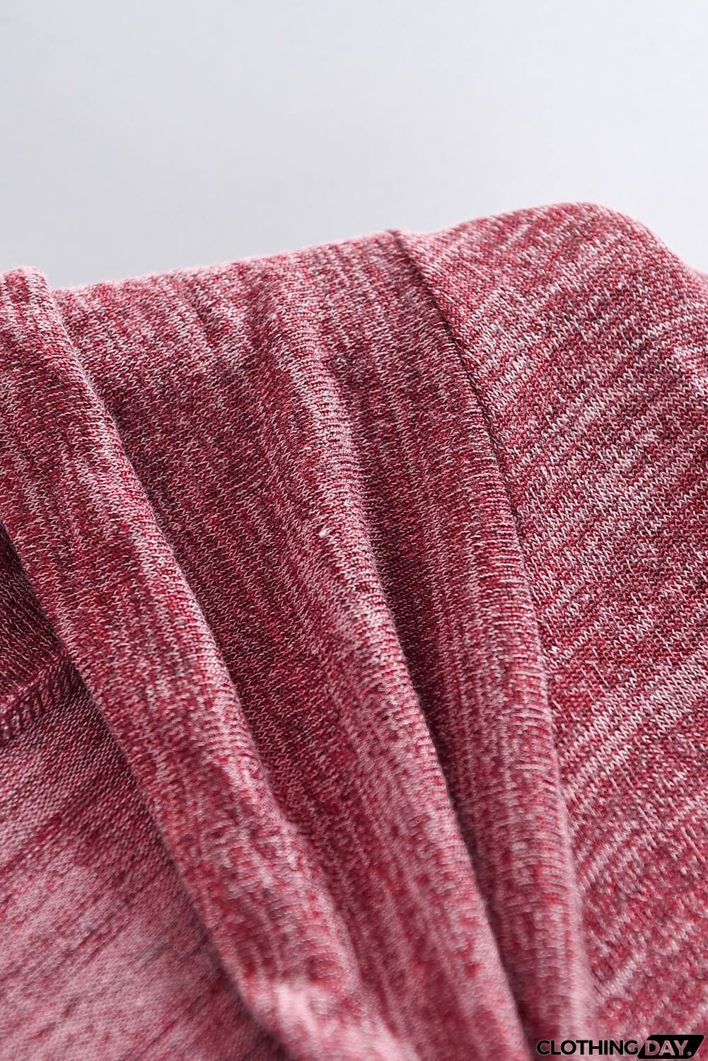 Christmas Reindeer Snow Print Zipped Pullover Top