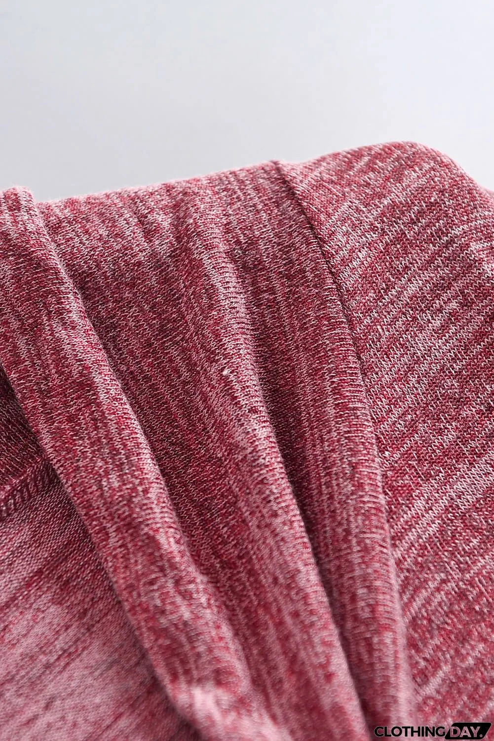 Christmas Reindeer Snow Print Zipped Pullover Top