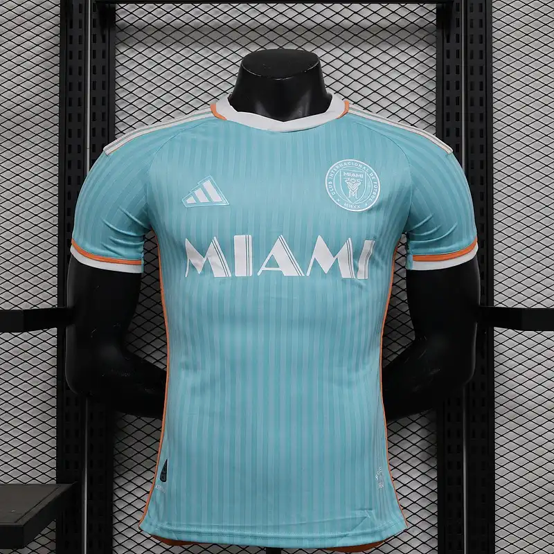 24/25 Player Version Inter Miami Soccer Jersey Second Away