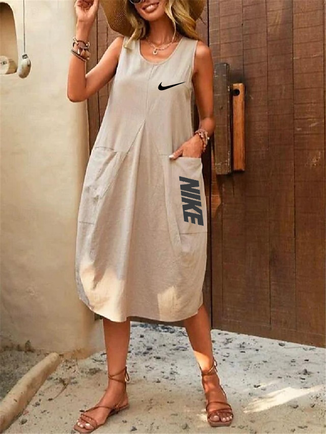 2024 NOVÉ DÁMSKE PEVNÉ NIKE ŠATY NA ZIPS KU KRKU