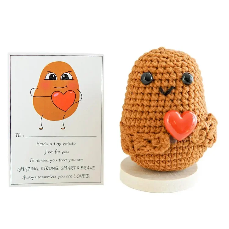 Handmade You Are Loved Potato