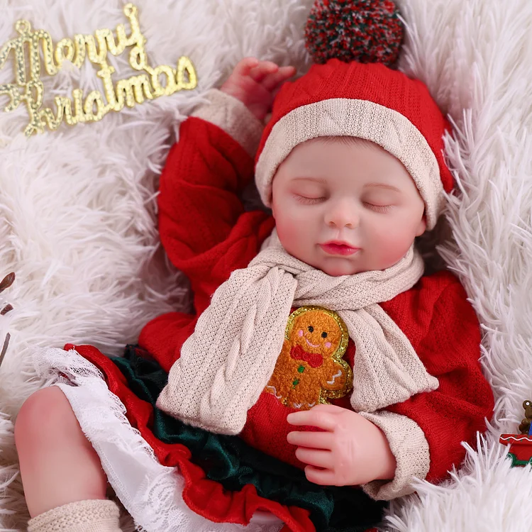 Babeside Christmas Sleeping Reborn Baby Liya 20" Little Infant Girl Heartwarming Gift Building Lovely Memories