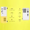 HD 1080P Mini LED Projector 1080P Home Media Player 400 Lumen 320x240 w/ Remote