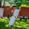 Moon Wind Chime Lamps Windbell Pendant Light LED Hanging Home Garden Decor