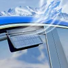 Solar Car Exhaust Fan Promoting Air Circulation Auto Cooling System (Black)