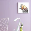 Diamond Painting -DIY Round Drill Wolf(40*40 CM)
