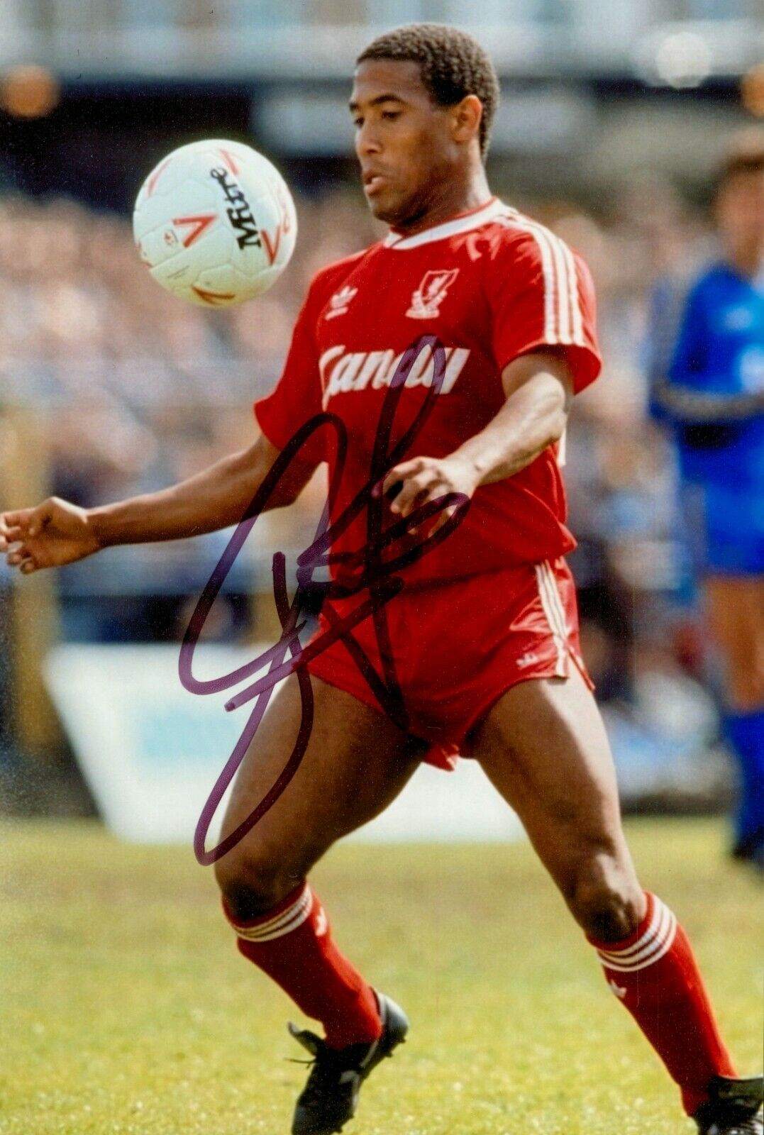 John Barnes Signed 6x4 Photo Poster painting Liverpool Newcastle United England Autograph + COA