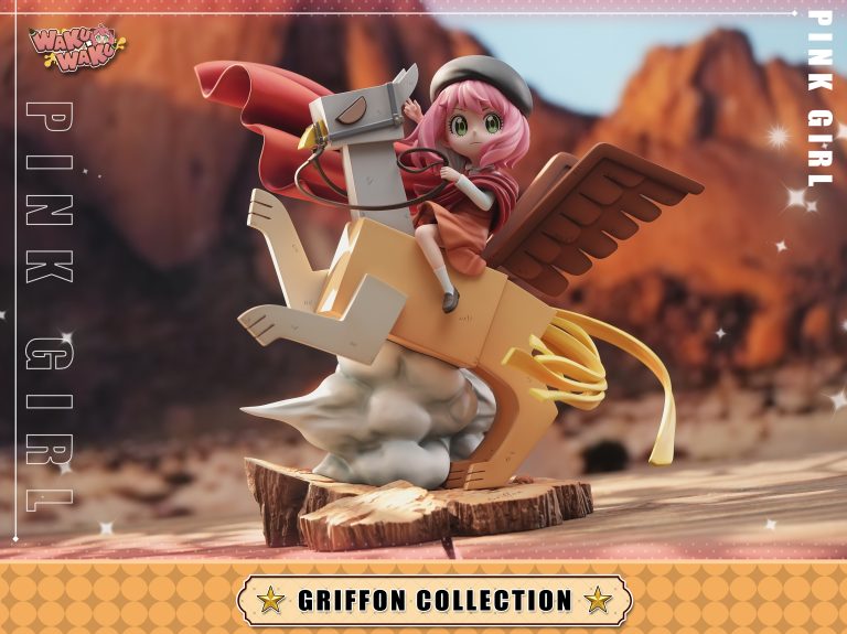 WakuWaku Studio - Spy x Family Anya cos Napoleon Crossing the Alps Statue(GK)-
