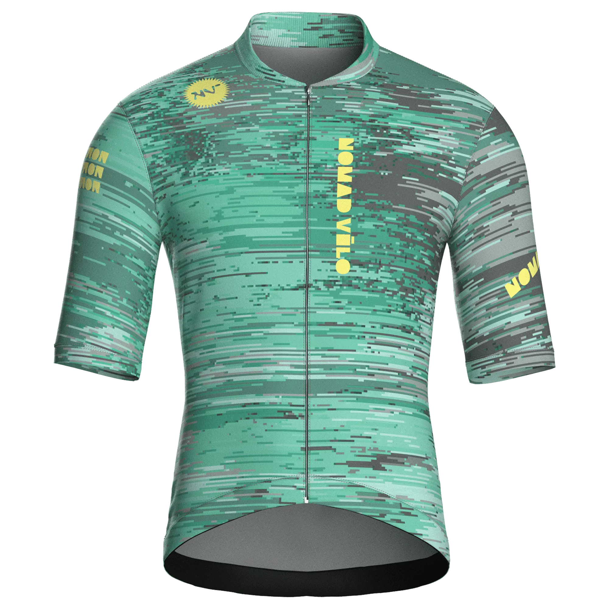 Glitch Mint Jersey – Cycling Short Sleeve Race Fit
