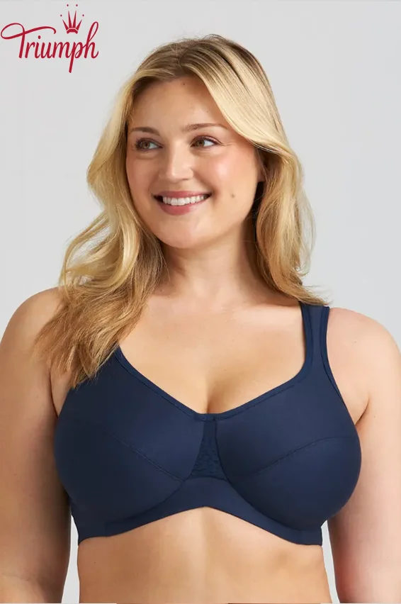 Triumph - (3 pe&ccedil;as) Soutien de algod&atilde;o