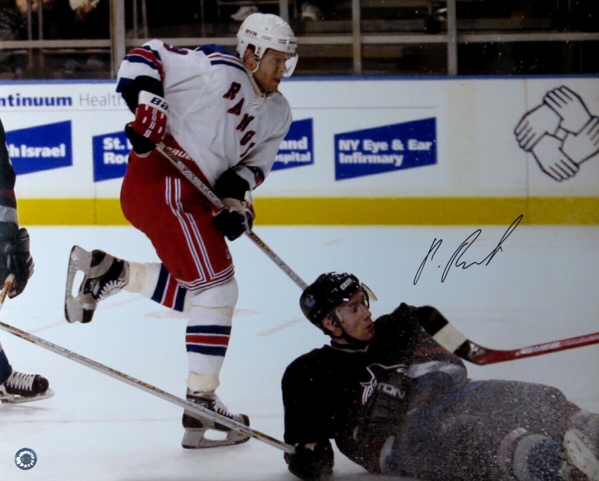 Pavel Bure Signed Autographed 16X20 Photo Poster painting NY Rangers vs. Canucks w/COA