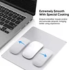 Desktop Aluminum Alloy Metal Mouse Pad Double-Sided Aluminum Anti-Slip Pad Desk Pad Suitable for Gaming and Office