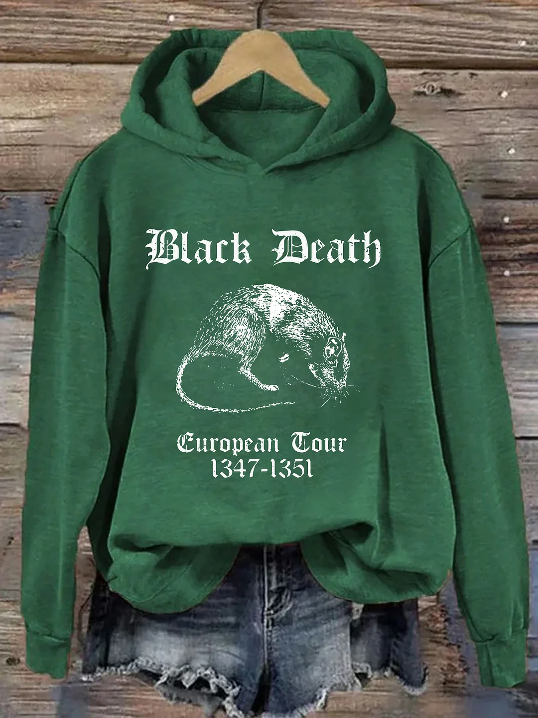 Black Death European Tour Hoodie