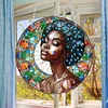 >SALE<Suncatcher Diamond Painting Hanging Pendant Home Windows Decor (Black Girl)