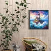 (40*40cm)Lighthouse - Full Round Drill Diamond Painting