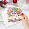 uk.everydayedeals 6Pcs DIY Diamond Painting Greeting Card - Christmas Happy Birthday