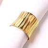Golden Silver Stripe Catering Napkin Ring