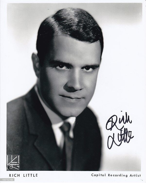 RICH LITTLE signed autographed Photo Poster painting