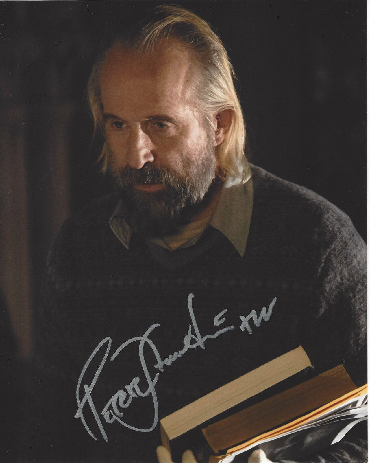 PETER STORMARE SIGNED AUTHENTIC 'JOHN WICK 2' MOVIE 8x10 Photo Poster painting w/COA PROOF FARGO